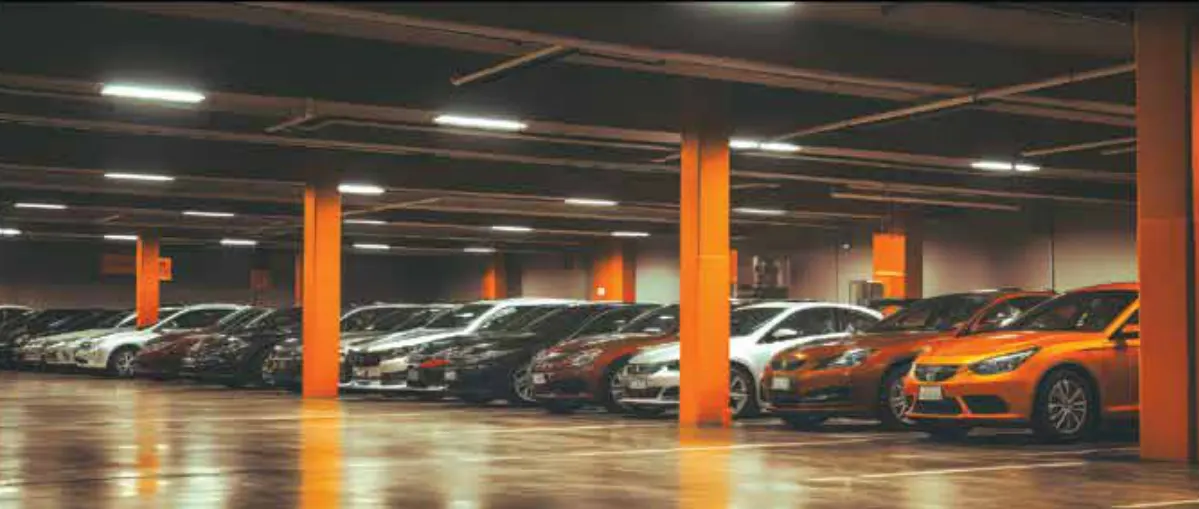 Private parking space