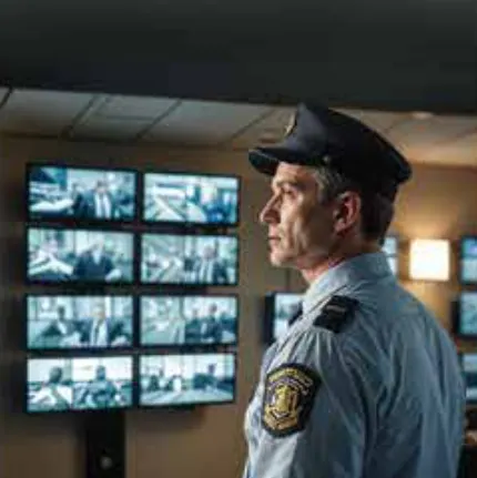 Hi-tech security and CCTV